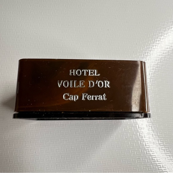 HERMES & Lancome Vtg Hotel Bar Soap Mini Lot of 2 - Picture 6 of 8